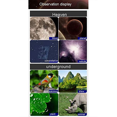 HONTIN Teleskope für Astronomie-Anfänger, Spiegelteleskop für Kinder, vollständig beschichtete Glasoptik… – Bild 5