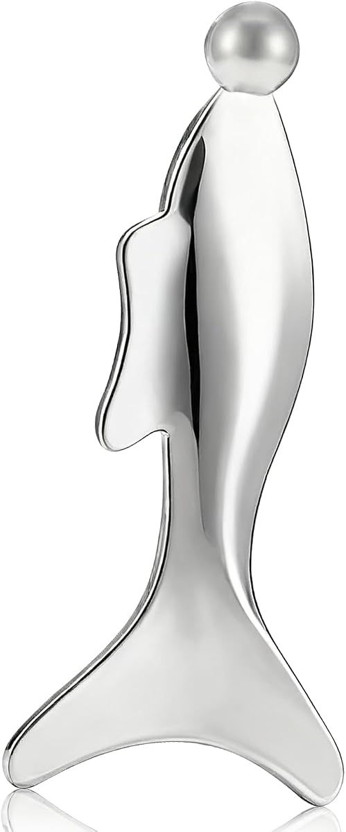 Herramientas faciales Gua Sha 5 en 1, herramienta de masaje Guasha para cara y cuerpo | Herramienta Gua sha para drenaje linfático, esculpir la línea de la mandíbula y reducir la hinchazón, herramienta raspadora muscular Gua Sha, herramienta para aliviar la ATM