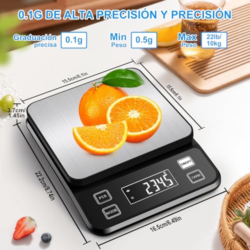 Listado de Bascula de cocina para comprar hoy. 30 Imagen adicional