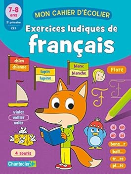 Paperback EXERCICES LUDIQUES DE FRANÇAIS (7-8 A.) (French Edition) [French] Book