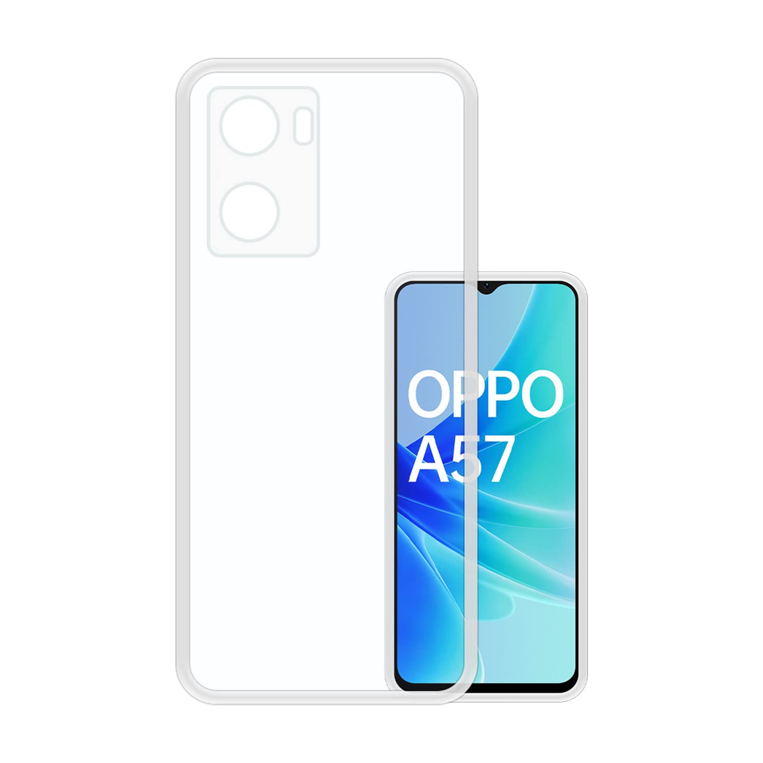 VIDO Transparent Back Case Cover for Oppo A57 4G 2022 (Soft & Flexible & Camera Protection Back Case) (B0BDGBX9VS) Amazon Price History, Amazon Price Tracker