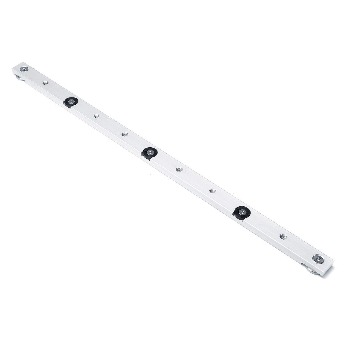 VIDOO Szyna Prowadząca 300/450/850/880mm Stop Aluminium Suwak do Piły Stołowej Przymiar Kątowy Stolarski-850mm