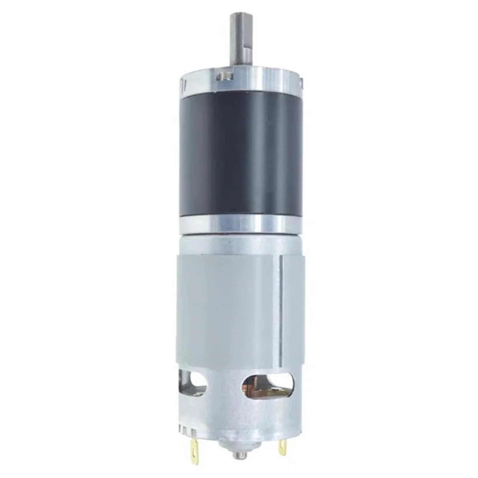 GNQUKEBWH 42MM Planetary Motor DC 12V 24V Low Speed High Torque 775 Gear Forward and Backward Geared(12V,1600 RPM)