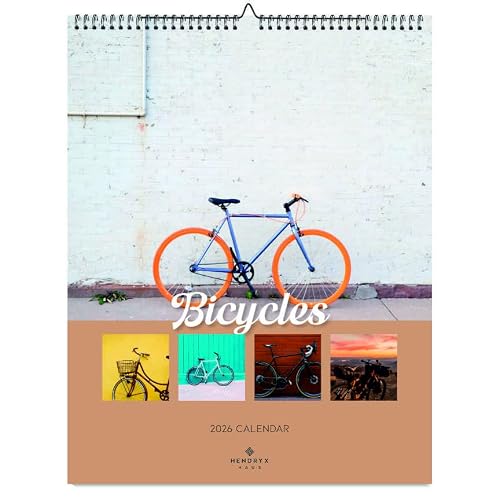 Bicycle July 2026 - June 2027 Wall Calendar | Holiday Gift for Bicycle Fans & Operators | 12-Month Large Date Grid