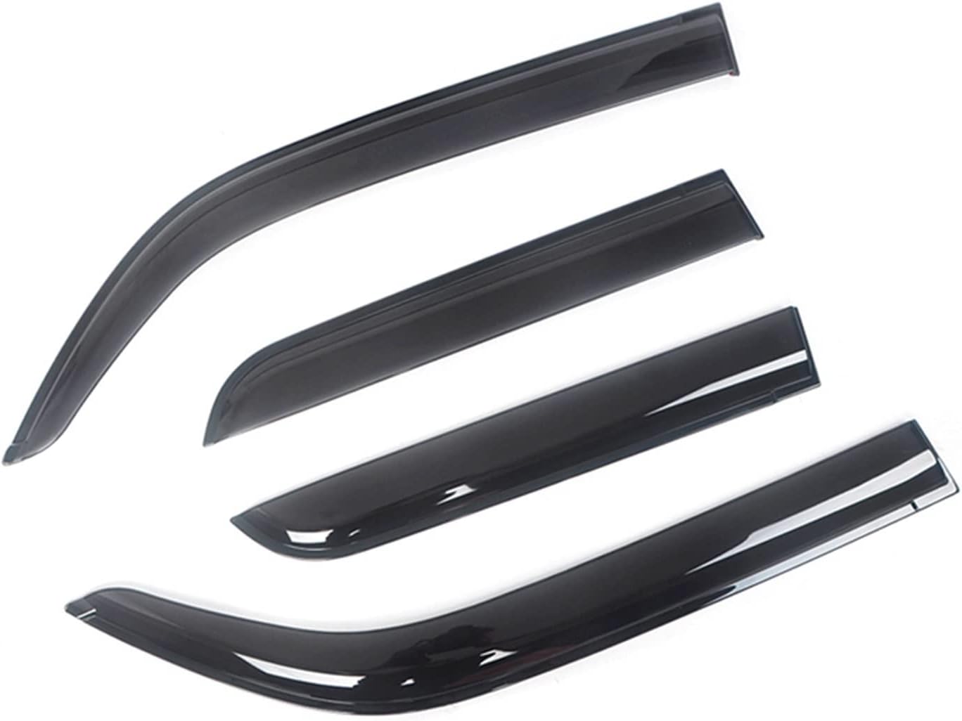 Wind Deflectors For GMC For YUKON 4-DOORS 2000-2006 Car Side Window Wind Deflectors Visors Rain Guard Door Visor Vent Shades Door Visor Cover Deflector