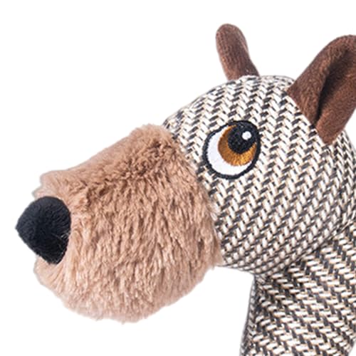 Generico Hundespiel | Kauspielzeug zur Zahnreinigung | Flauschiges Spielzeug für Hunde | Für Aggressive Beißer Welpen | Spielen Im Haus Und Draußen, Weihnachten Und Geburtstag Tier