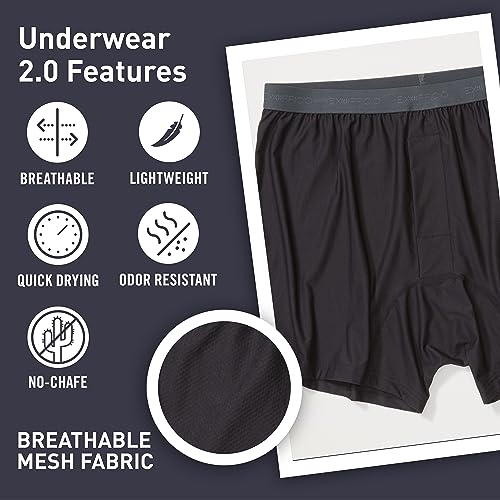 ExOfficio Men's Give-N-Go 2.0 Boxer - Breathable Durable Easy Care Travel Underwear3