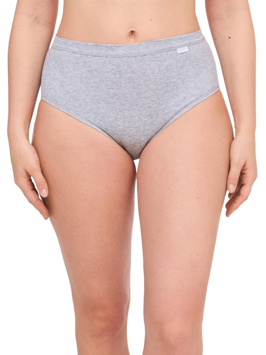 Chantelle Cotton Comfort High Waist Brief Mixed Grey Grey M - 12
