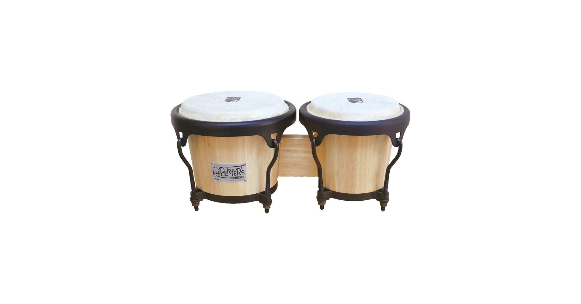 Amazon.com: Toca 2400N Player's Series Wood Bongos - Natural