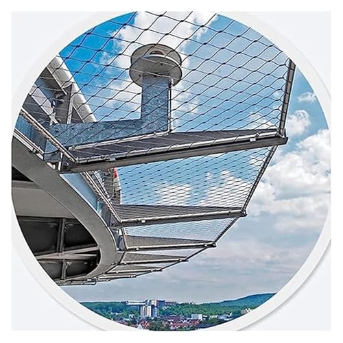 Clôture décorative en inox flexible pour animaux et balcons