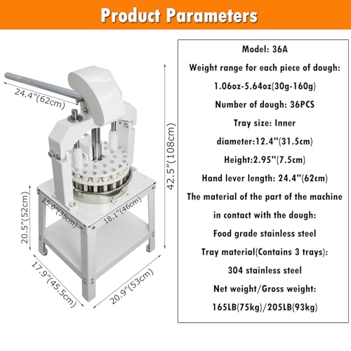 Commercial Bakery Dough Divider Machine