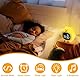 HOTUT Kinder Lichtwecker,Schlaftrainer Kinder mit Nachtlichtern,6 White Noise Kinderwecker,Digitaler Wecker für Mädchen und Jungen(Eule
