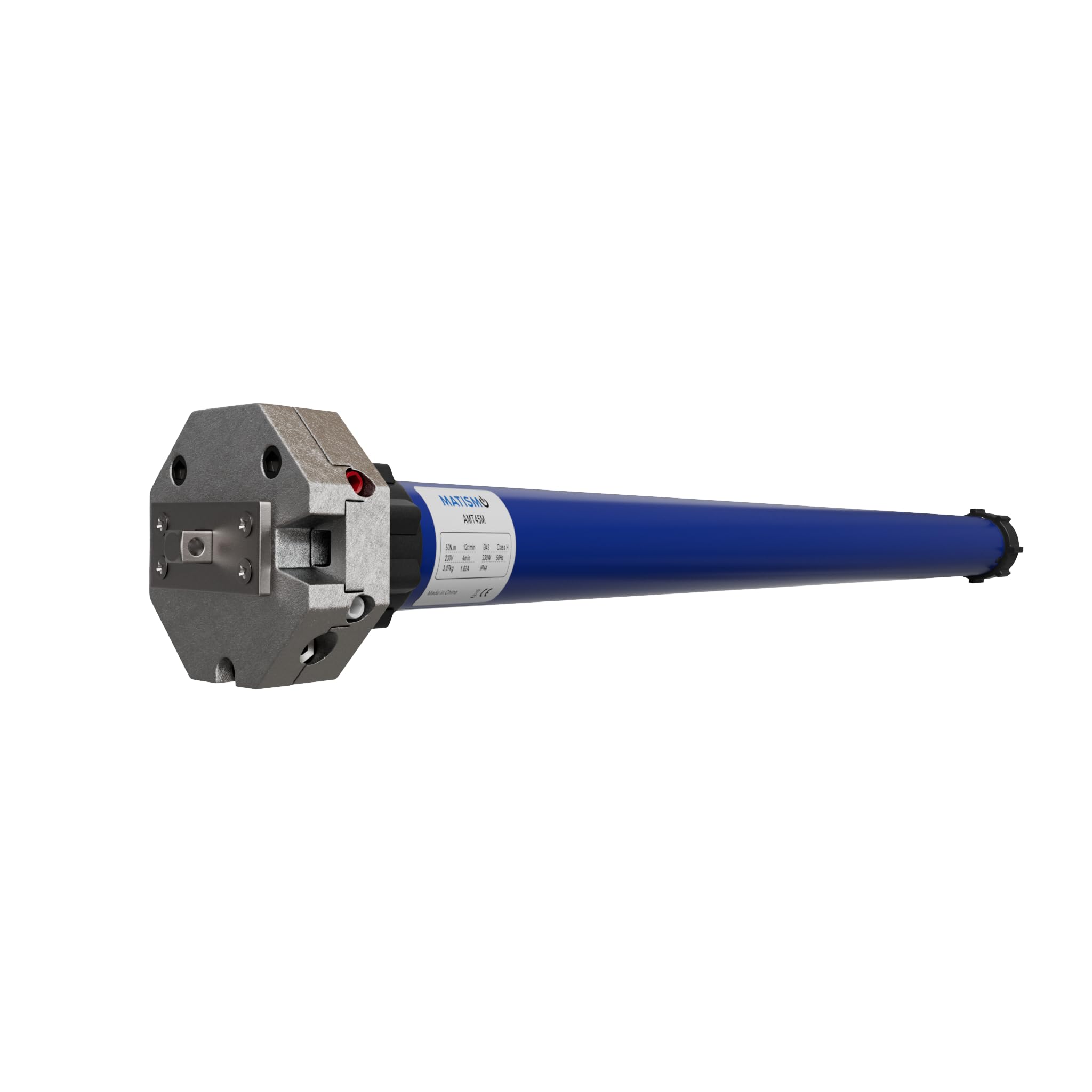 MATISMO Motor persiana con desbloqueo AMT59M - Para eje 70 mm octogonal - 100 Nm - Hasta 150 Kg