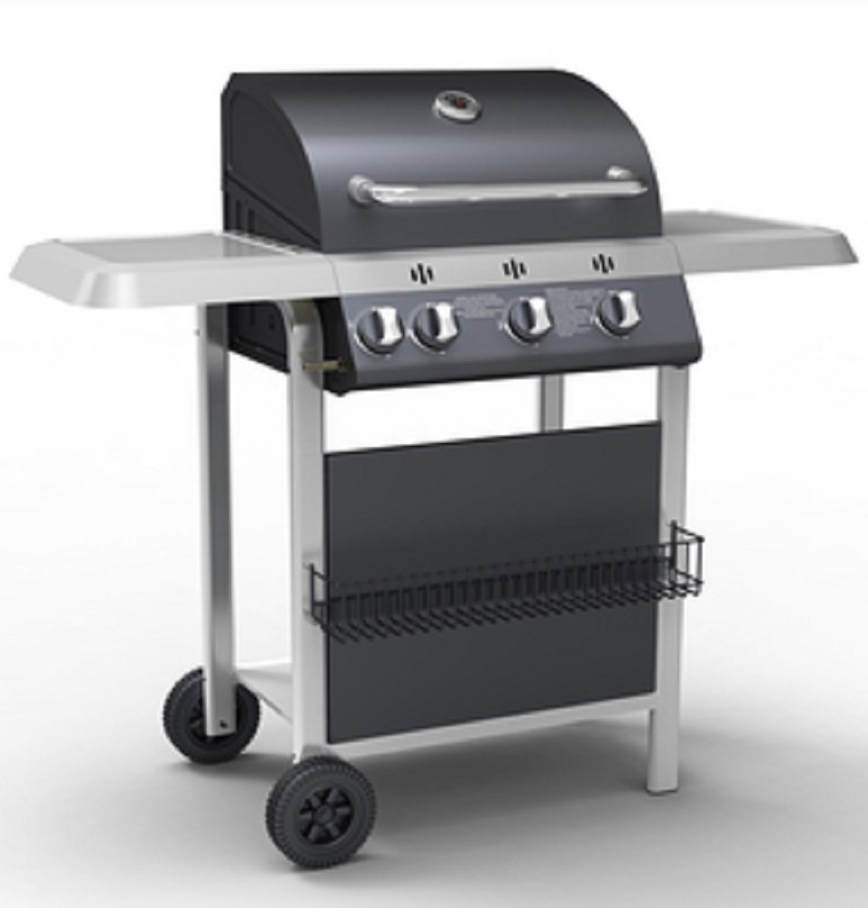 BARBECUE A GAS 3 FUOCHI C/FORNELLO IMPERIAL H16023B