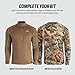 First Lite Men’s Kiln Hoody - Camo Merino Wool Base Layer, Midweight Thermal Cold Weather Hunting Gear for Men, First Lite Cipher, Medium