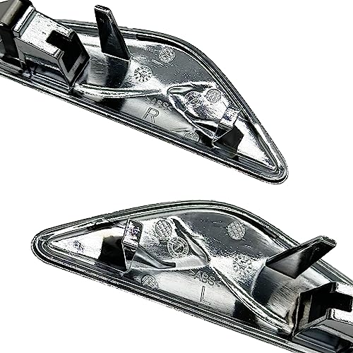 51117338569+51117338570 2Pcs Front Fender Right + Left Side Chrome Finisher Fit For Bmw X3 F25 X4 F26 2013-2017 #TOP5