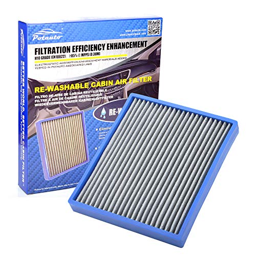 Filtro de aire de cabina de carbono activado POTAUTO MAP 1010C Ford Mustang
