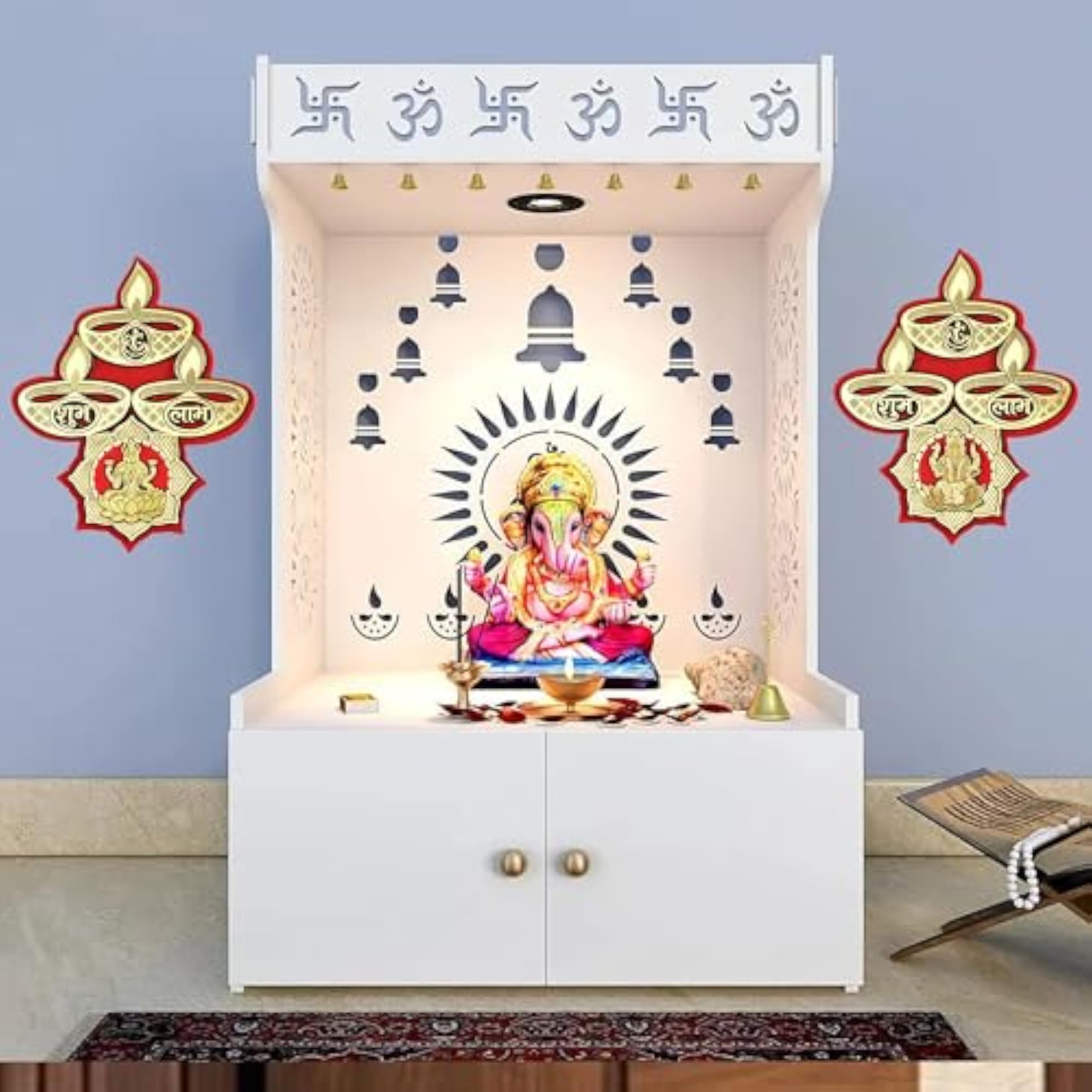 Shubh Labh Sticker for Wall and Door Decoration