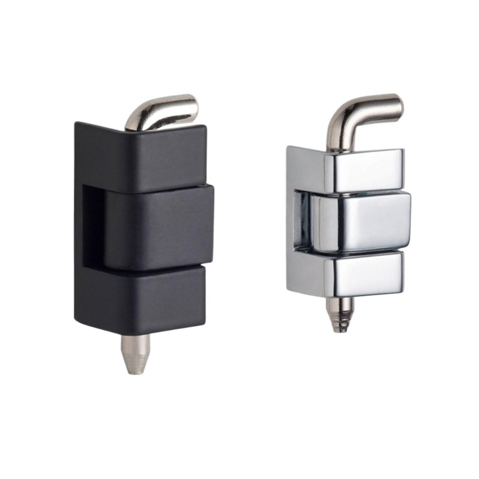 Douknail Hl003-1Black Hl003 Zinc Alloy Hinge Distribution Cabinet Door Box Black Card Type Industrial 1Pcs(Hl003-1Black)