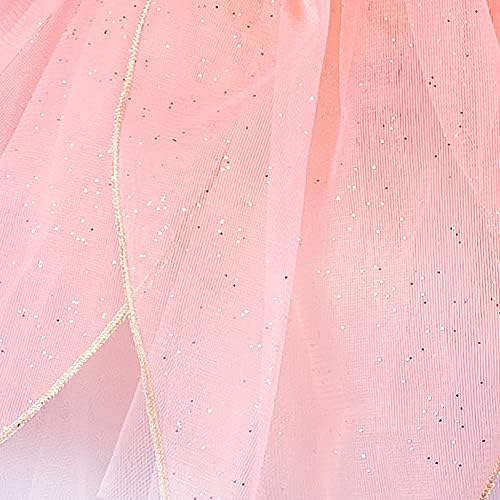 Girls Fairy Costume Set with Butterfly Wings Tutu Wand and Halo Headban - Image 5