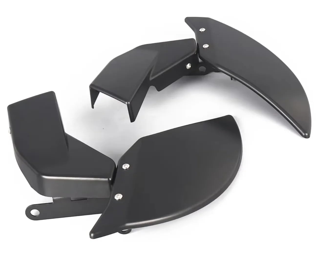 Conducto de Aire Conducto Aire Freno Delantero para Ninja 636 ZX-6R 2024 2025 2026 | Accesorio kit refrigerador de la pinza de freno de los conductos de aire de refrigeración disco delantero(B)