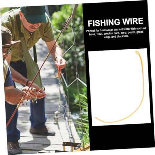 10 piezas de líderes de pesca con hilo de nylon versátiles miniatura 7