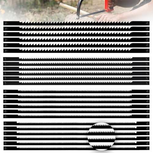 💎【Ampiamente usato】4 lame per sega a densità diversa per segare legno, plastica, schiuma, ecc. La lama per sega a 24 denti può anche tagliare metalli teneri con bassa durezza.
