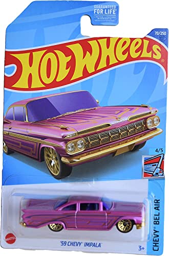 Hot Wheels '59 Chevy Impala 1:64 escala miniatura 1