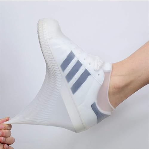 ideanovo Fundas para zapatos, fundas de silicona impermeables para exteriores y botas de lluvia reutilizables para ciclismo, al aire libre,