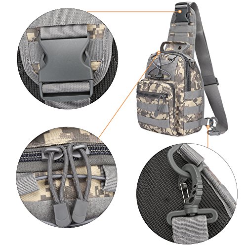 G4Free Tactical Assault Piccolo una Sling Molle Backpack Lichtgewicht Rugzak - Image 6