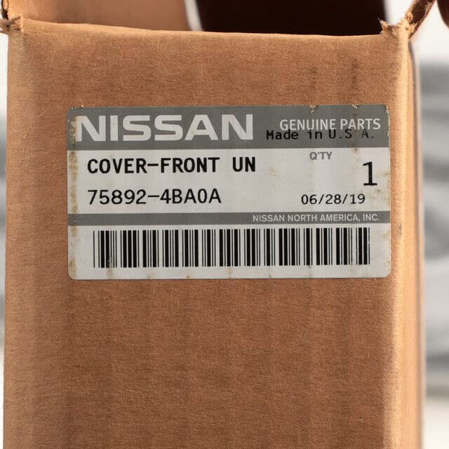 Genuine Nissan Parts - Cover-Front Under (75892-4BA0A)