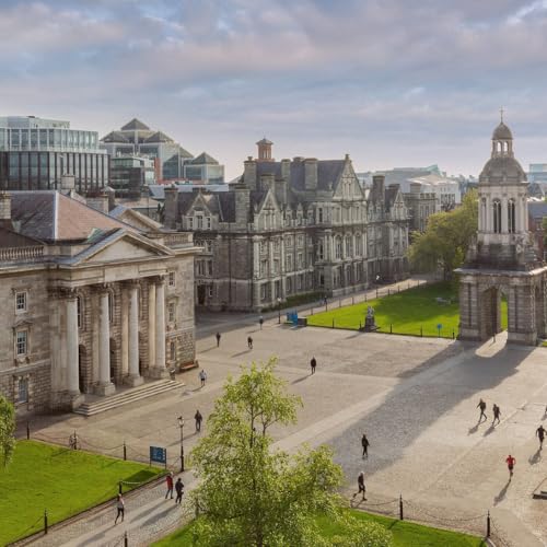 DUBLIN - Trinity College Dublin - audio guide tour of Dublin (English)