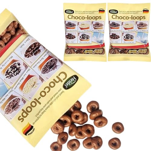 ビヨットヨーグルト ハイデルミルク チョコルップス チョコリング シリアル28g 2袋 ビヨット ヨーグルト トッピン チョコ クランチ リング 弾ける