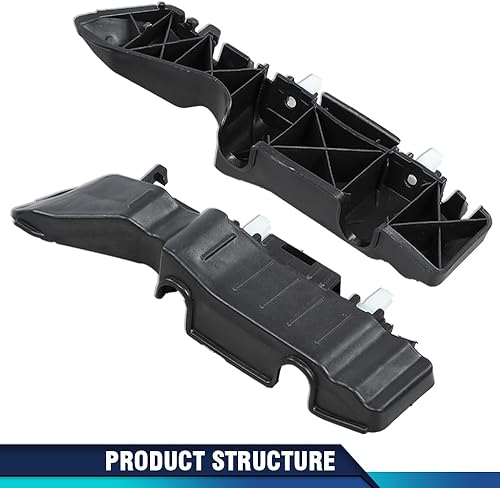 Miniatura 355 de PIT66 Soporte de parachoques delantero compatible con Hyundai Sonata 2011-2015 2 piezas soporte de parachoques delantero izquierdo y derecho