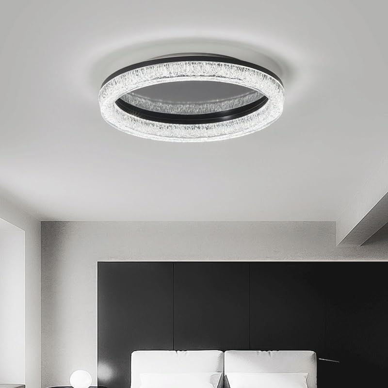 Plafonnier LED à intensité variable 3 couleurs pour couloir et bureau - 4