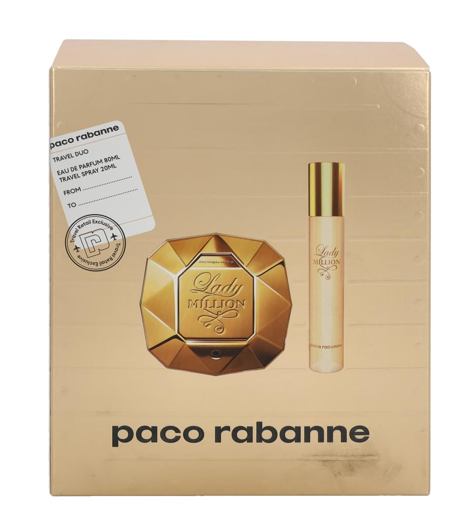 Paco Rabanne, Lady Million Giftset, 100 ml.