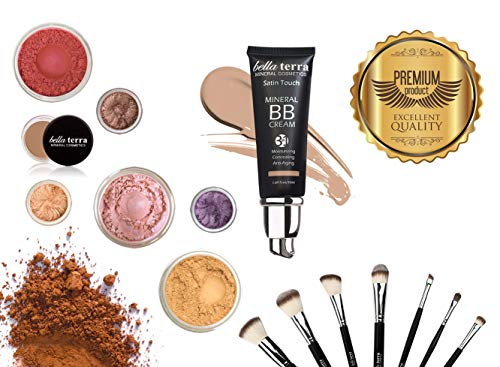 Bella Terra - Mineral Shimmer - Natural - Original - Eye Glitter - Eye Highlighter (Rusty) - Thumbnail 7