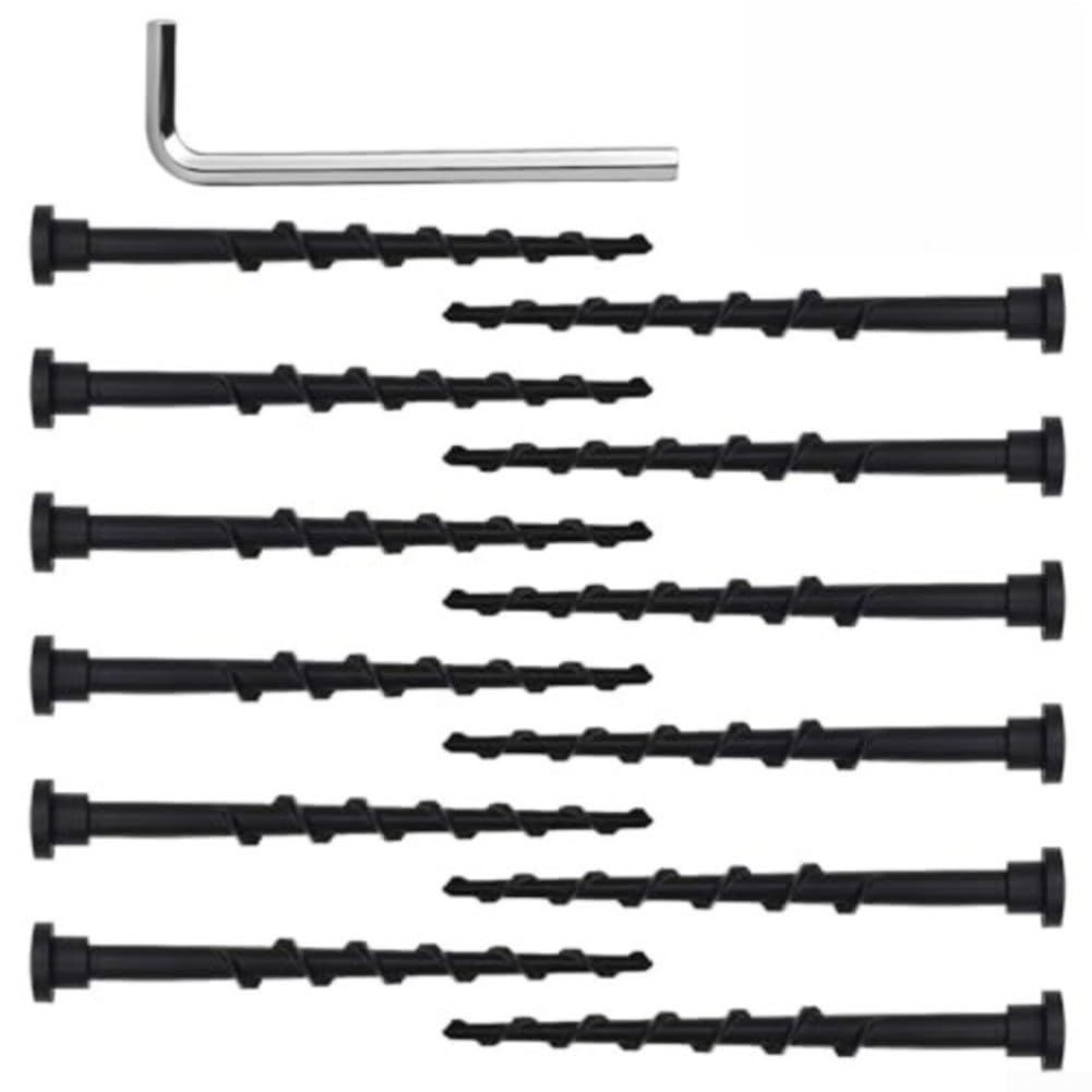 12 Tornillos de para tierra para Robot Cortacésped 14cm 12 Tornillos