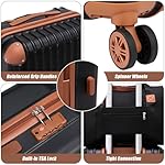 Luggage Sets 5 Piece Suitcases with Wheels, Suitcase Set ABS Hard Case Luggage with TSA Lock Spinner Wheels Durable Travel Luggage - Image 3
