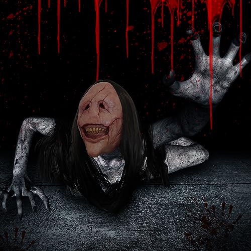 Masque d'Halloween effrayant pour éviter le maquillage de démon complexe