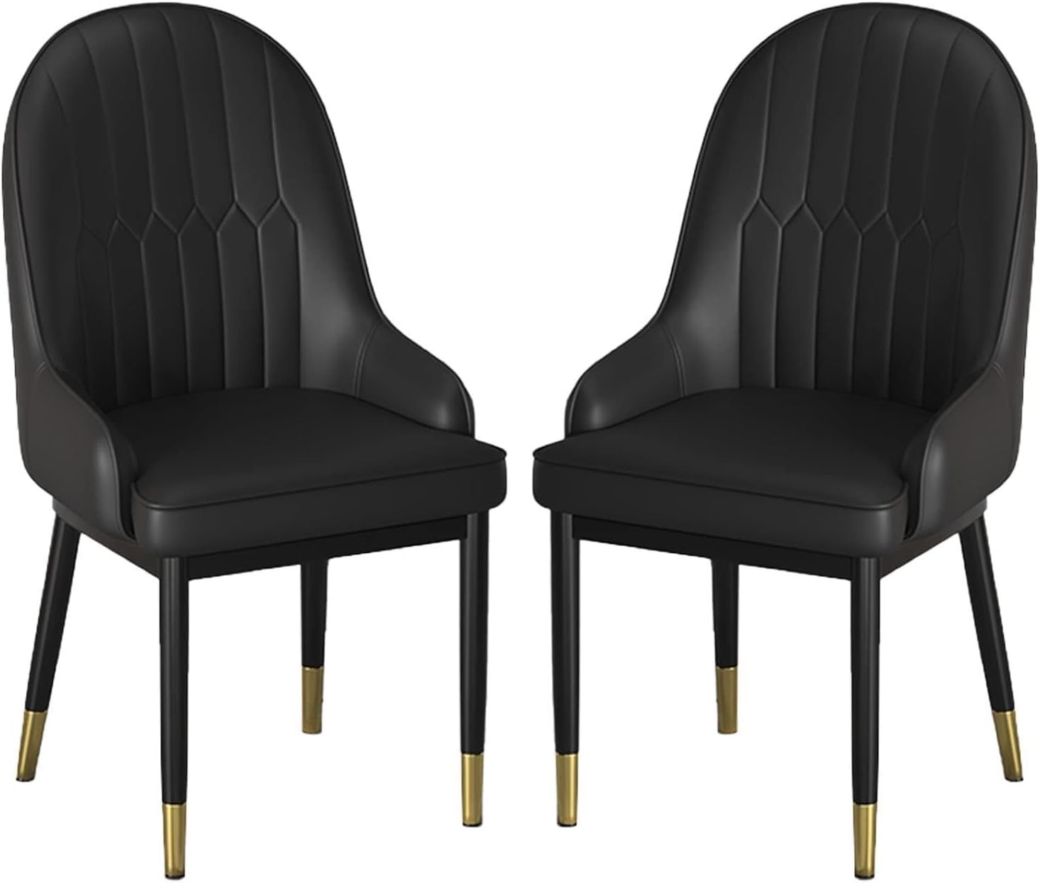 キャスト(注文品) ミールチェア モダンなキッチンチェア PUレザー張りのダイニングチェア