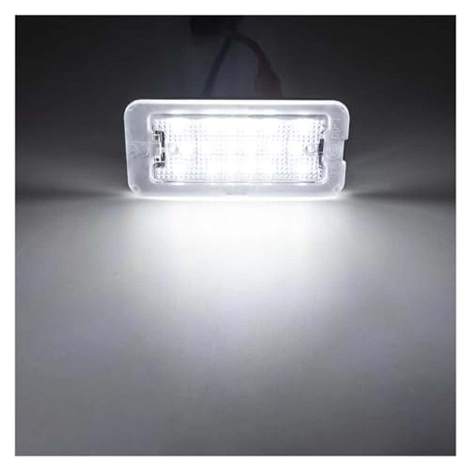 2 pezzi bianco luce targa luce targa, for Fiat, 500 Abarth 500 2007 2008 2009 2010 2011 2012 2013 2014 2015 2016 Luce targa
