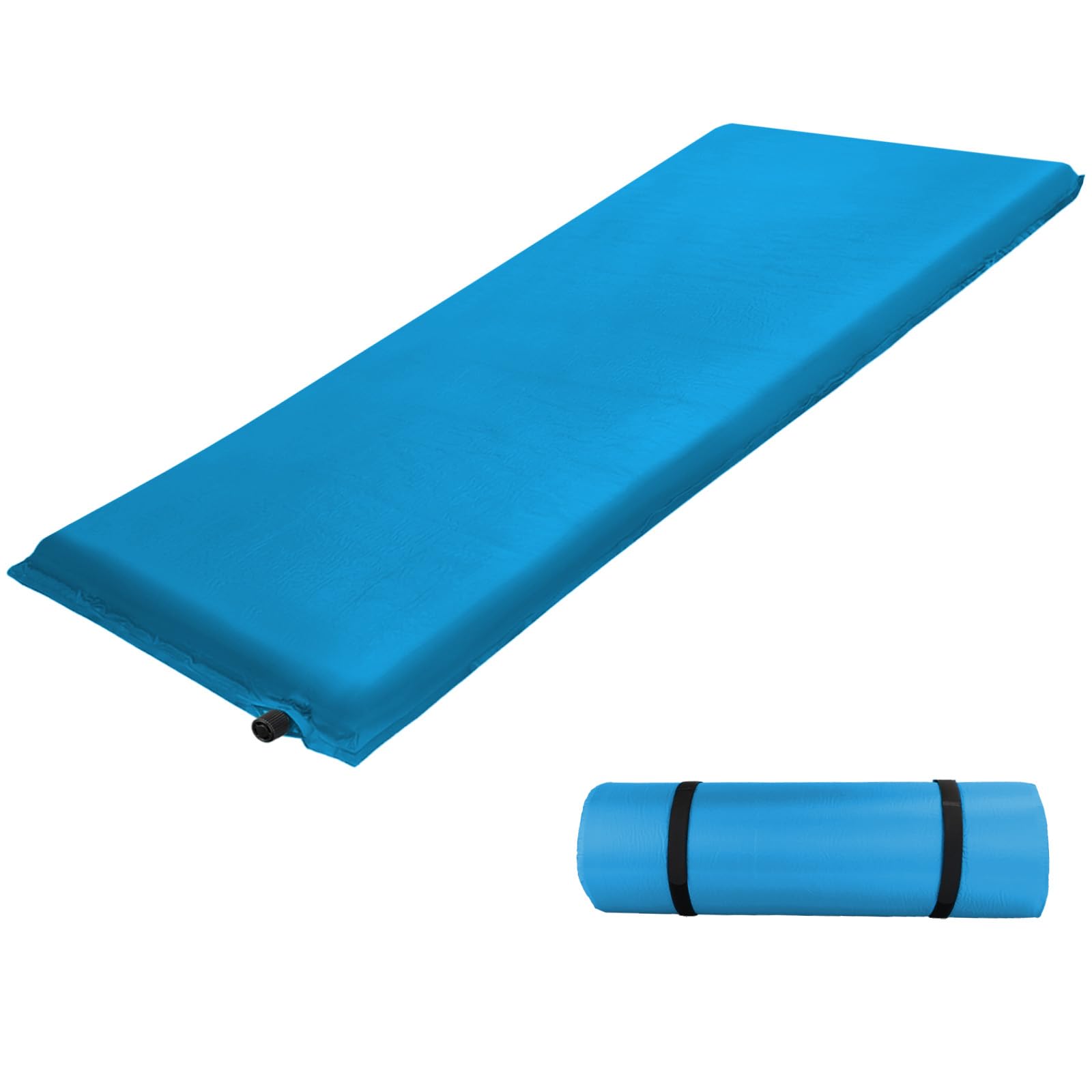 ALPIDEX Isomatte 190 x 60 x 2.5 cm Camping selbstaufblasend Thermomatte
