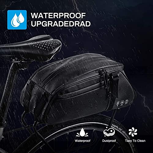 Bolsa de camello para bicicleta de montaña impermeable y ajustable al asiento trasero 3