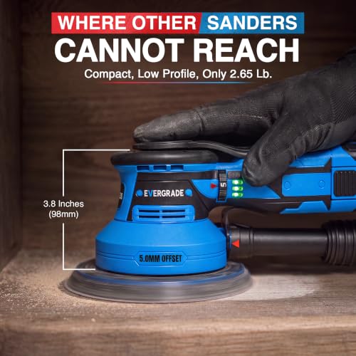 EVERGRADE RGX Pro Cordless DA Sander