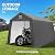 Raysfung 7' x 12' Outdoor Storage Shelter Shed, Portable Storage Shed Heavy Duty Portable Garage with Roll-up Zipper Door for Generator, Vehicles,Motorcycle