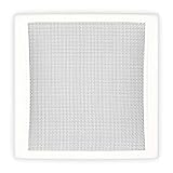 Fácil de instalar. Mousemesh 00060 - Funda para rejilla de ventilación de ladrillo de aire, color plateado
