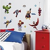 ROOMMATES RMK1751SCS Marvel Super Hero Squad Peel and Stick Wall Decals