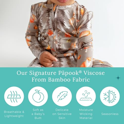 Image of Posh Peanut Convertible Baby Sleepers - Footless Baby Pajamas with 2 Way Zipper for Easy Diaper Changes