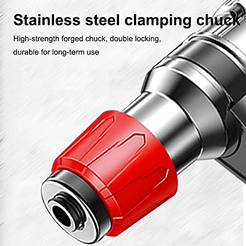 2200W Bohrhammer Heavy Duty, SDS-Plus Schlaghammer Mit Vibrationskontrolle, Inklusive Flachmeißel, Spitzmeißel Und 4… – Bild 6